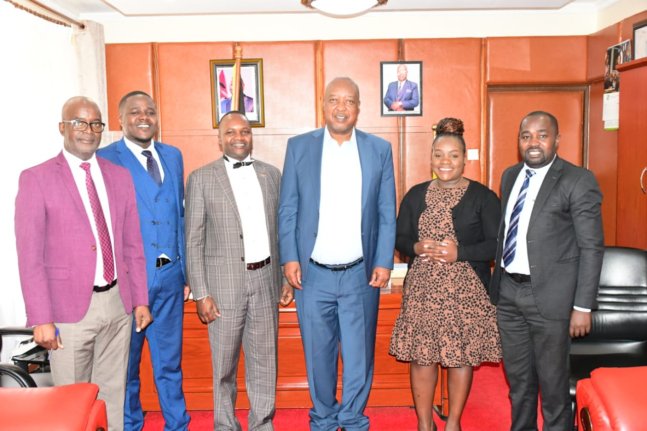  KMA Kisii Division Courtesy Visit to the Nyamira Governor H.E Amos Nyaribo